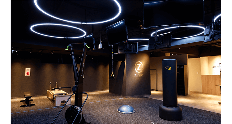 ゼットボディ浦和店内